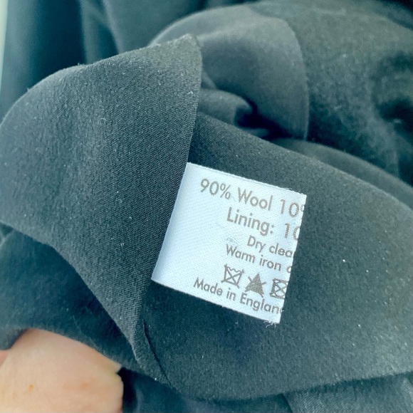 ESKANDAR Asymmetrical Button Front Wool & Cashmere Coat - Picture 5 of 9